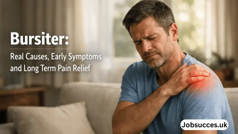 Bursiter: Real Causes, Early Symptoms and Long Term Pain Relief