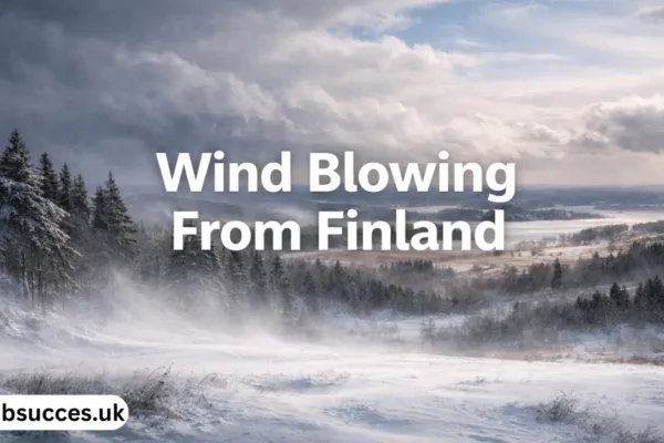 wind blowing from finland