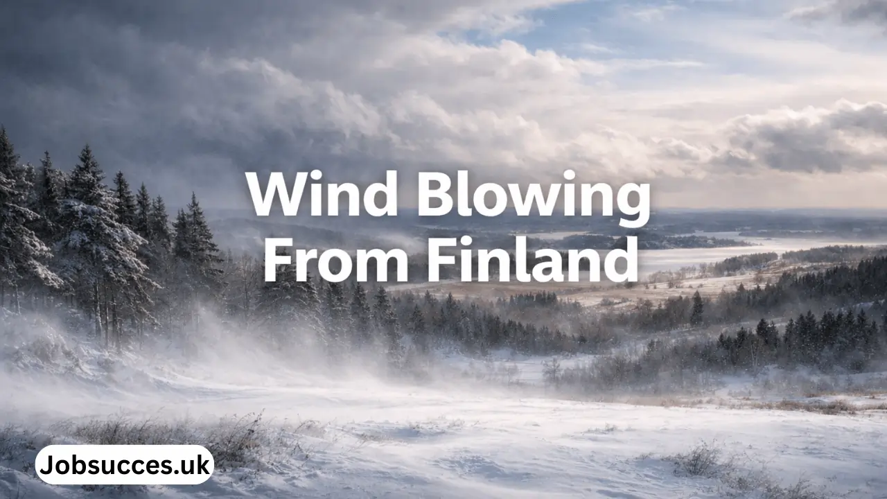 wind blowing from finland