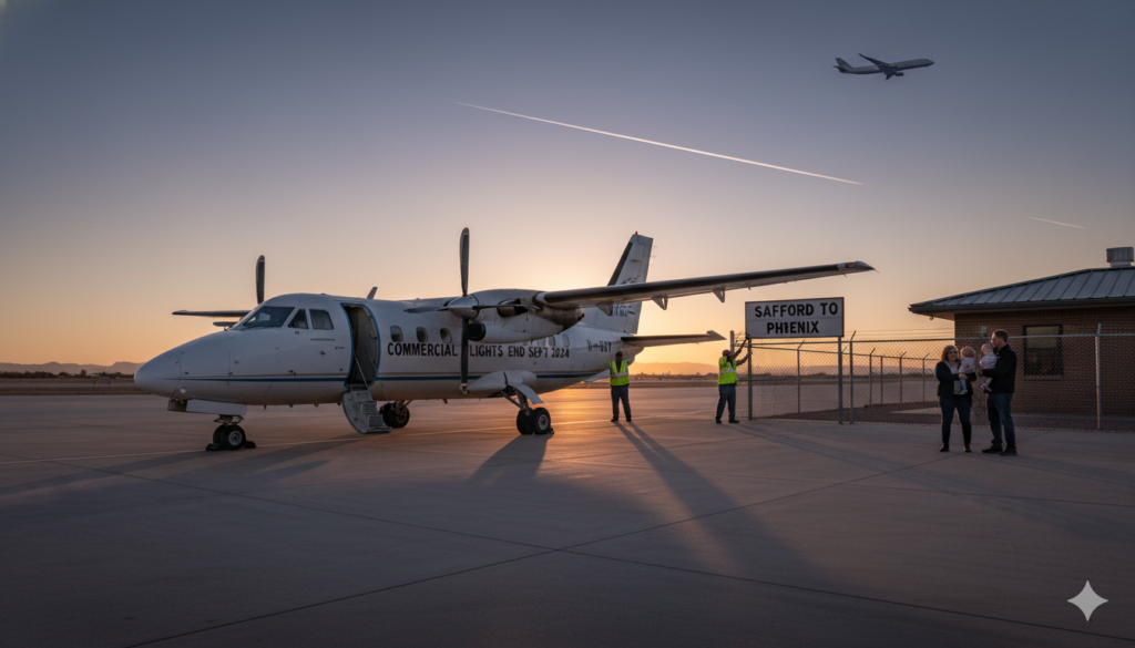 Safford Airport Commercial Flights End