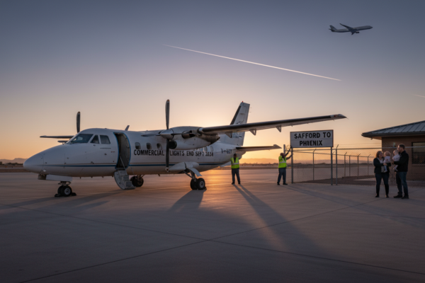 Safford Airport Commercial Flights End